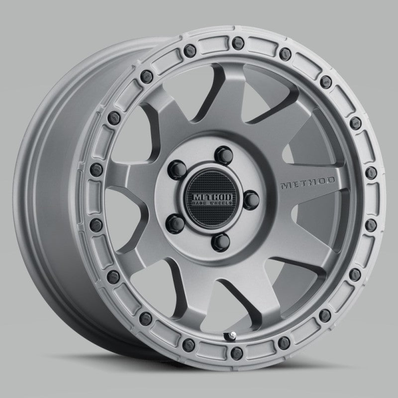 Method Wheels MR31778558500 Method MR317 17x8.5 0mm Offset 5x150 110.5mm CB Matte Black Wheel