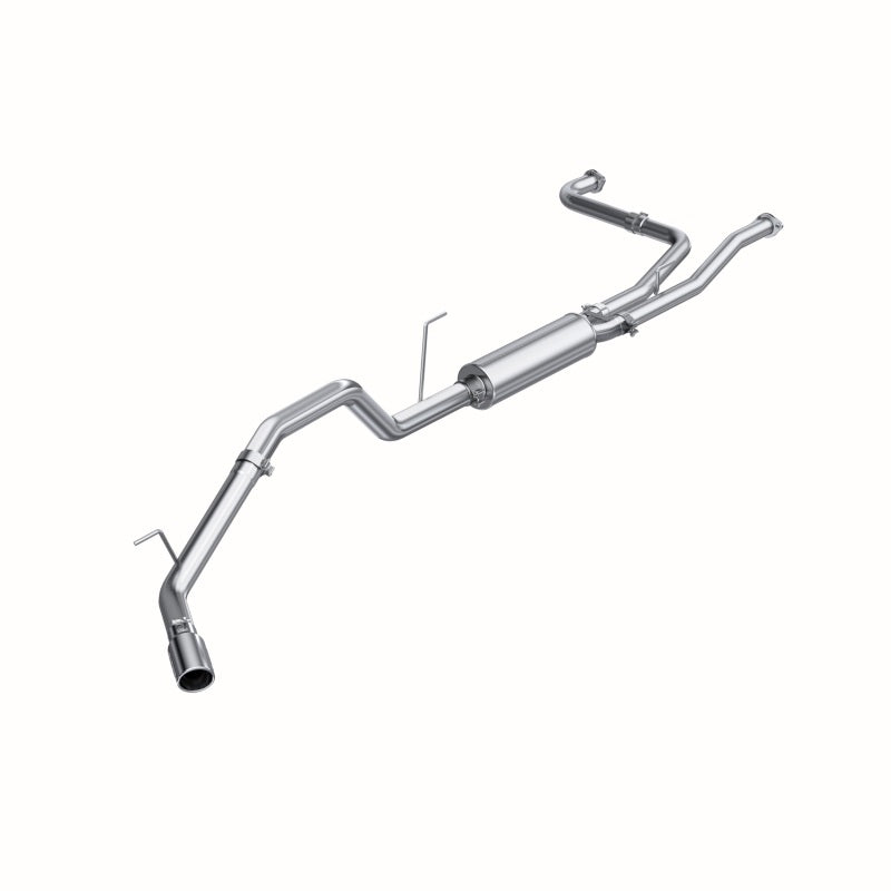 MBRP S5404AL 2007-2009 Nissan Titan 5.6L EC/CC Cat Back Single Side