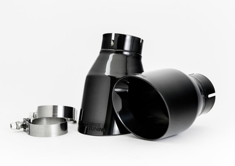 AWE Tuning 3015-43076 Audi C7.5 A6 3.0T Touring Edition Exhaust - Quad Outlet Diamond Black Tips