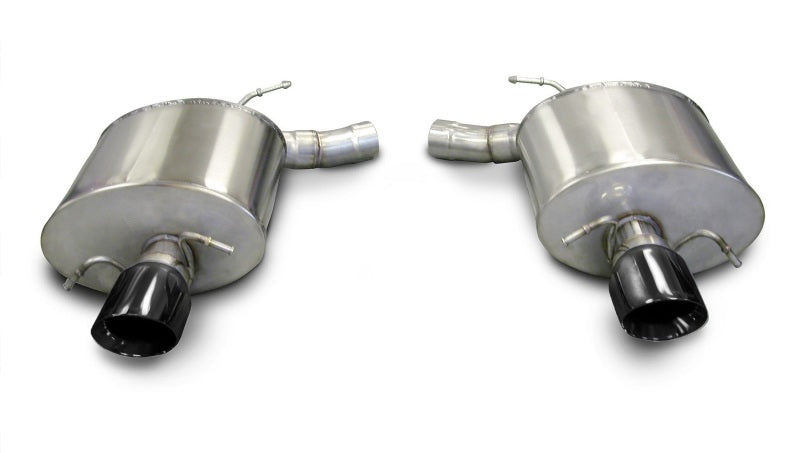 CORSA Performance 14941BLK Corsa 2009-2014 Cadillac CTS Sedan V 6.2L V8 Black Sport Axle-Back Exhaust