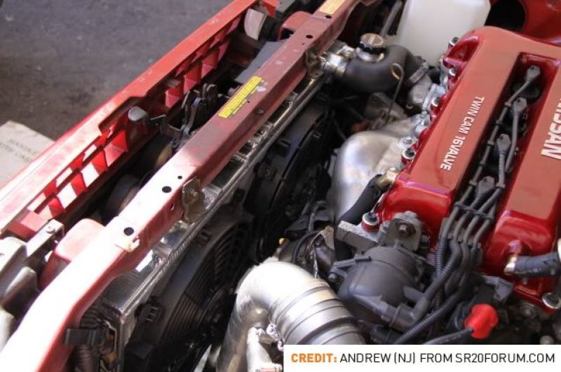 Mishimoto MMRAD-SEN-91SR 91-99 Nissan Sentra w/ SR20 Manual Aluminum Radiator
