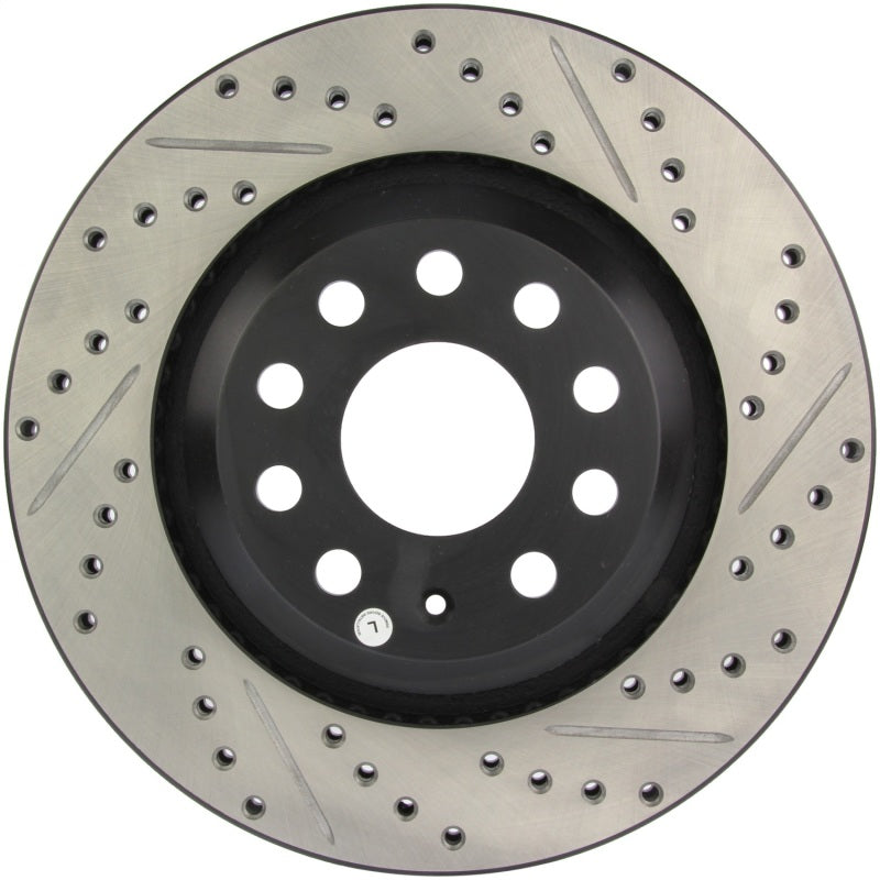 Stoptech 127.33113L StopTech 09 VW Passat CC / 06-09 Passat Slotted & Drilled Left Rear Rotor