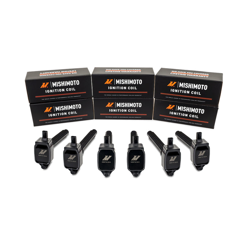 Mishimoto MMIG-WRA-1206 12-18 Jeep Wrangler 3.6L Six Cylinder Ignition Coil Set