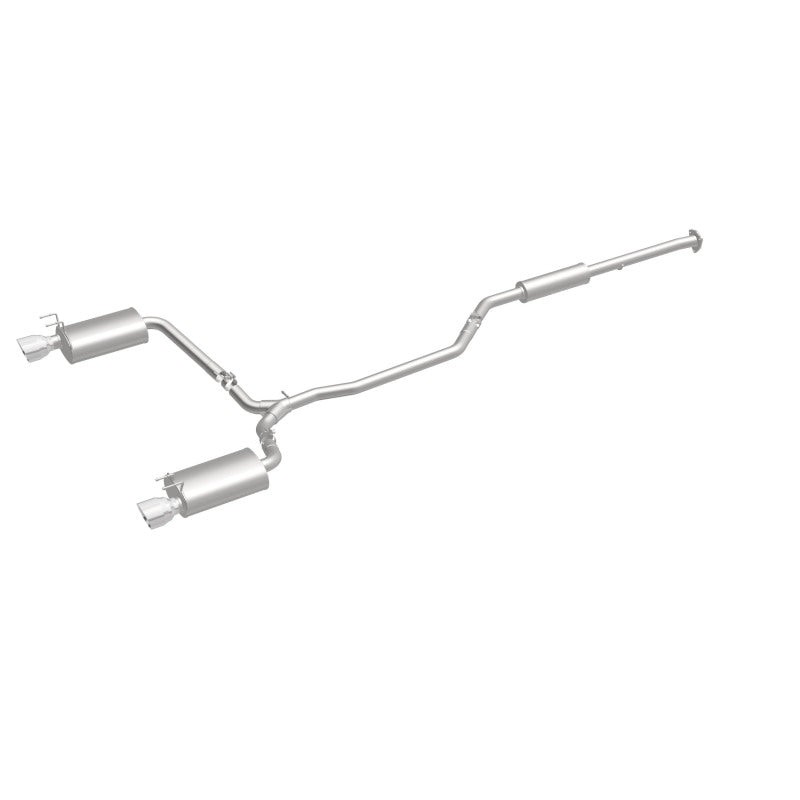 Magnaflow 19181 MagnaFlow Sys C/B 2015 Honda Accord 3.5L V6 2.5in SS Dual Split Rear Polished 4.5 Tip