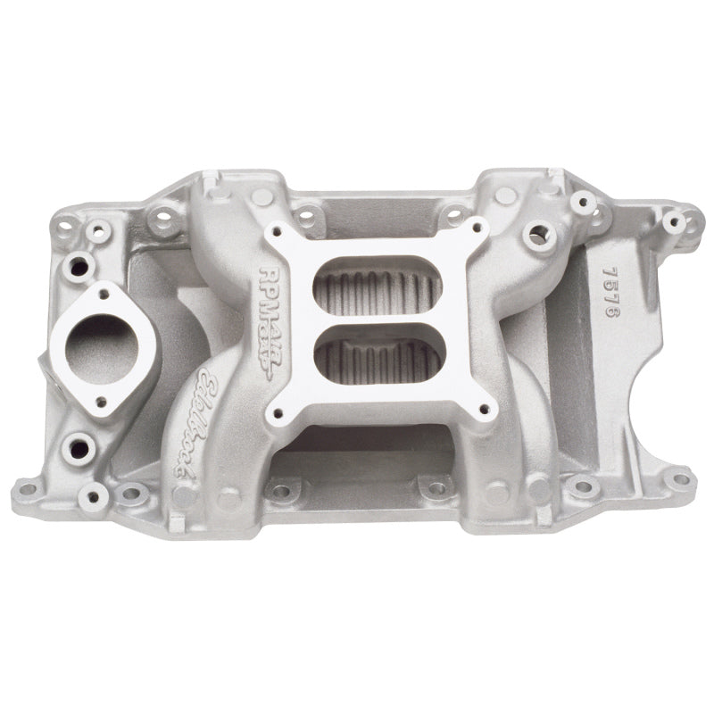 Edelbrock EDE7576 SBM Performer RPM A/G Manifold - 340-360