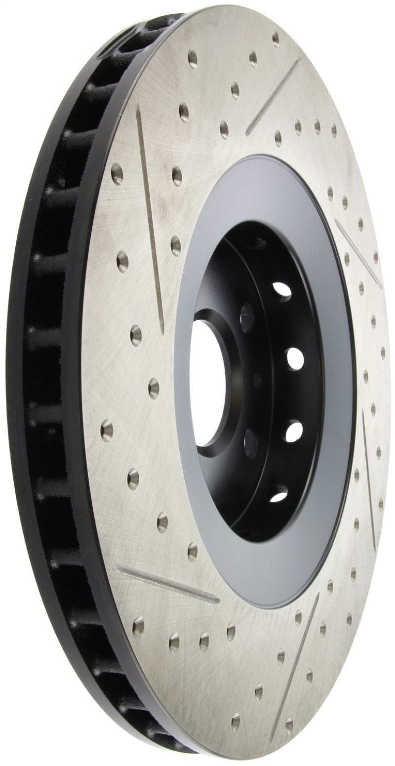 Stoptech 127.62128L StopTech Drilled & Slotted Left Sport Brake Rotor for 2009 Cadillac CTS-V