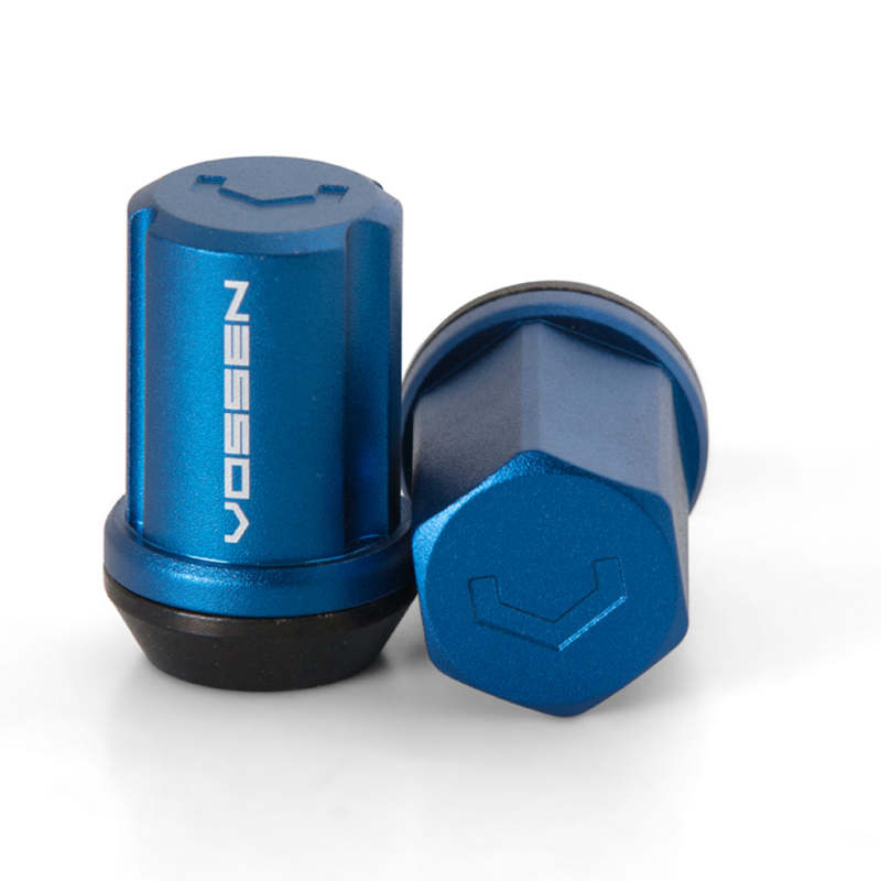 Vossen LUG-N1450-BL 35mm Lug Nut - 14x1.5 - 19mm Hex - Cone Seat - Blue (Set of 20)