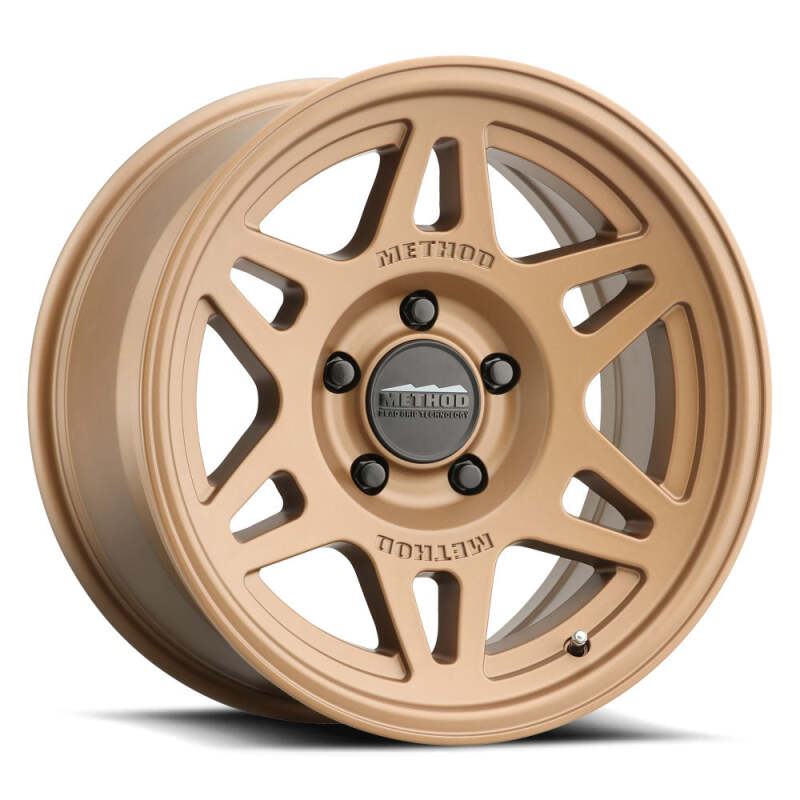 Method Wheels MR70689060918 Method MR706 Bead Grip 18x9 18mm Offset 6x5.5 5.5mm Method Bronze Wheel