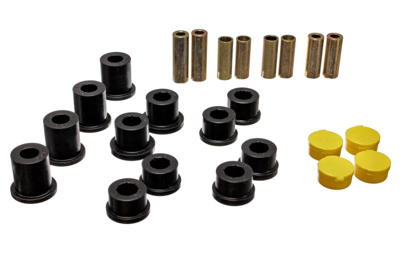 Energy Suspension 11.3105G 90-97 Mazda Miata Black Front Control Arm Bushing Set