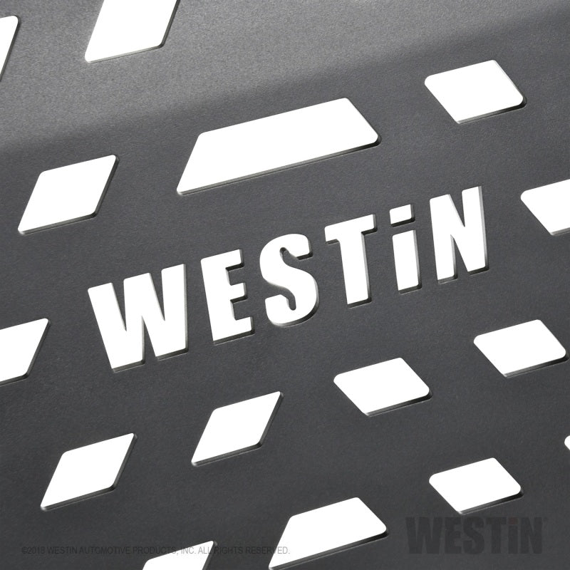 Westin 42-21085 /Snyper 18-21 Jeep Wrangler JL Transfer Case Skid Plate - Textured Black