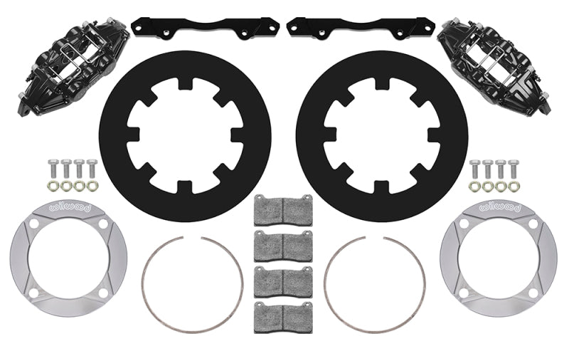 Wilwood 140-16632 2014+ Polaris RZR XP 1000 Front Kit 11.25in - Black