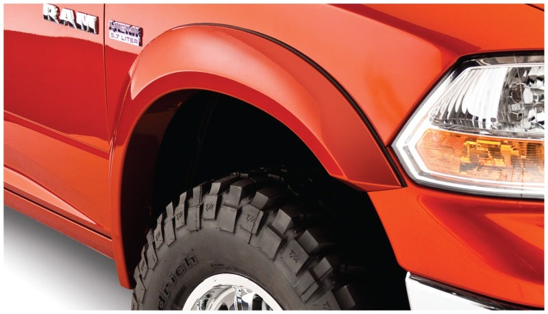 Bushwacker 50914-02 10-18 RAM 1500 Fleetside Extend-A-Fender Style Flares 4pc 67.4/76.3/96.3in Bed - Black
