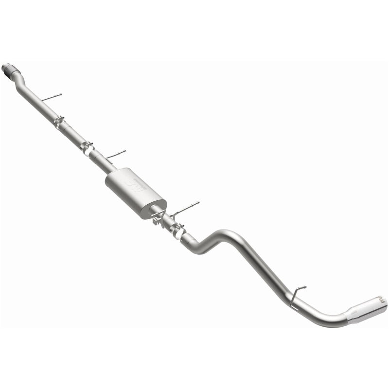 Magnaflow 15267 14 Chevy Silverado V8 5.3L CC/EC Cab Single P/S Rear Exit Stainless Cat Back Perf Exhaust