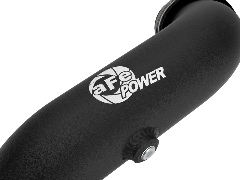 aFe 46-20658-B Bladerunner 2-1/4 IN Aluminum Hot Charge Pipe Black 20-23 Ford Explorer/Explorer ST - Black