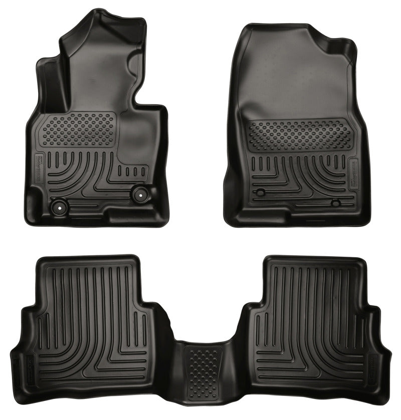 Husky Liners 99731 2013 Mazda CX-5 WeatherBeater Combo Black Floor Liners