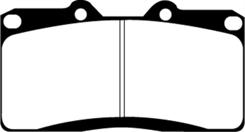EBC DP31097C 91-93 Dodge Stealth 3.0 4WD Redstuff Front Brake Pads