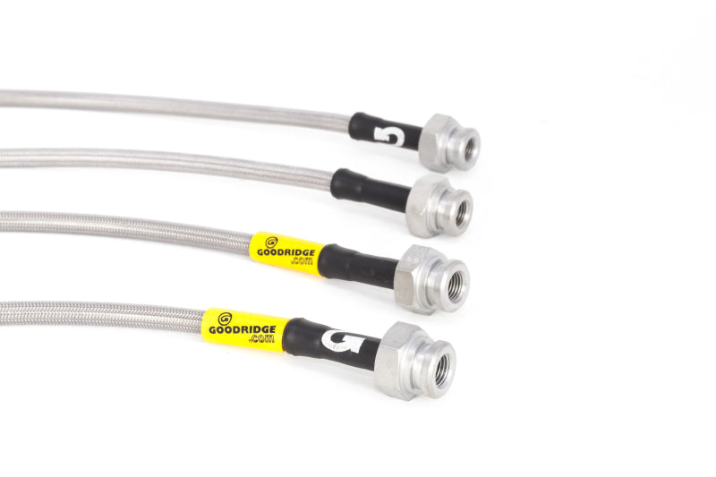 Goodridge 14196 00-06 Chevrolet Tahoe (Rear Disc w/ Stabila Trak) Stainless Steel Brake Line Kit