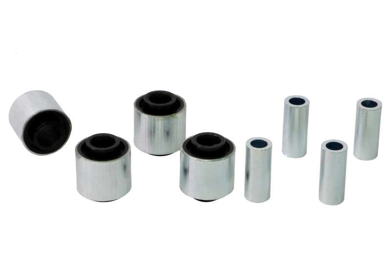 Whiteline W63393 Plus 9/89-8/09 Subaru Legacy Rear Control Arm Lower Front Inner & Outer Bushing Kit