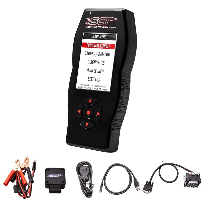 SCT Performance 7015PD-B SCT 20-21 Ford F Series Diesel Cable/X4 Bundle