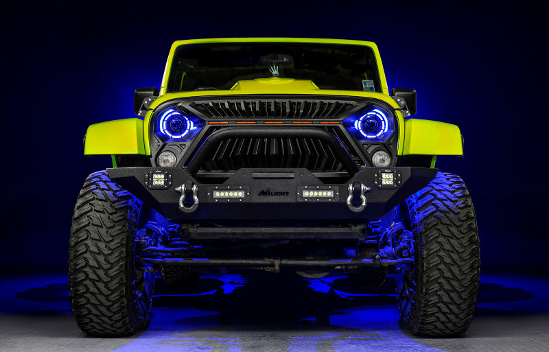 ORACLE Lighting 5876-504 0718 Jeep Wrangler JK Oculus 7in ColorSHIFT BiLED Projector Headlights SEE WARRANTY