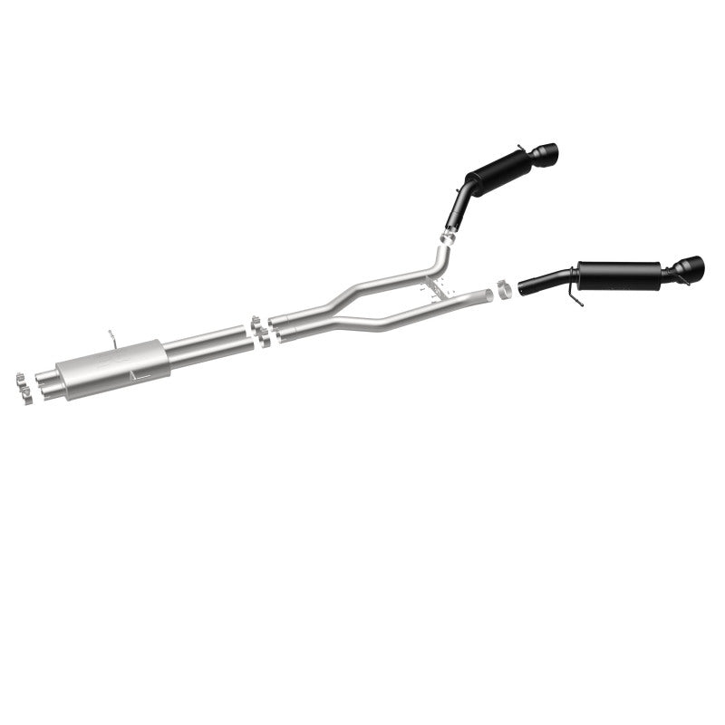 Magnaflow 19123 MagnaFlow Cat-Back 15-16 Land Rover Ranger Rover V6 SS 2.5in Dual Split Rear Exit 4.5in Black Tips
