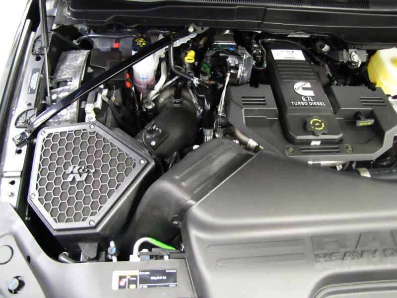 K&N Engineering 63-1584 K&N 19-21 RAM 2500/3500 6.7L L6 DSL AirCharger Performance Intake System