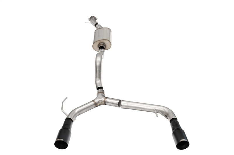 CORSA Performance 21204BPC Corsa 21-25 Ford Bronco 2.3L 2-Door 2.75in Cat-Back Dual Rear Exhaust w/ 4in Straight-Cut Black Tips