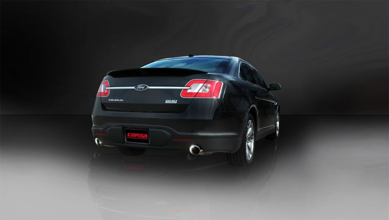 CORSA Performance 14315 Corsa 2010-2019 Ford Taurus SHO 3.5L V6 Turbo Polished Sport Cat-Back Exhaust