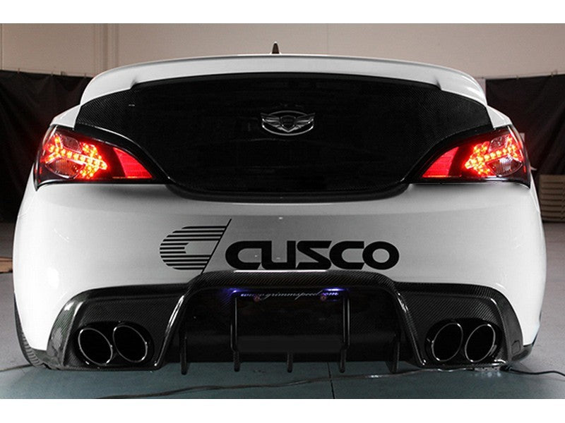 SPYDER 5034304 Spyder Hyundai Genesis 10-12 2Dr LED Tail Lights Black ALT-YD-HYGEN09-LED-BK