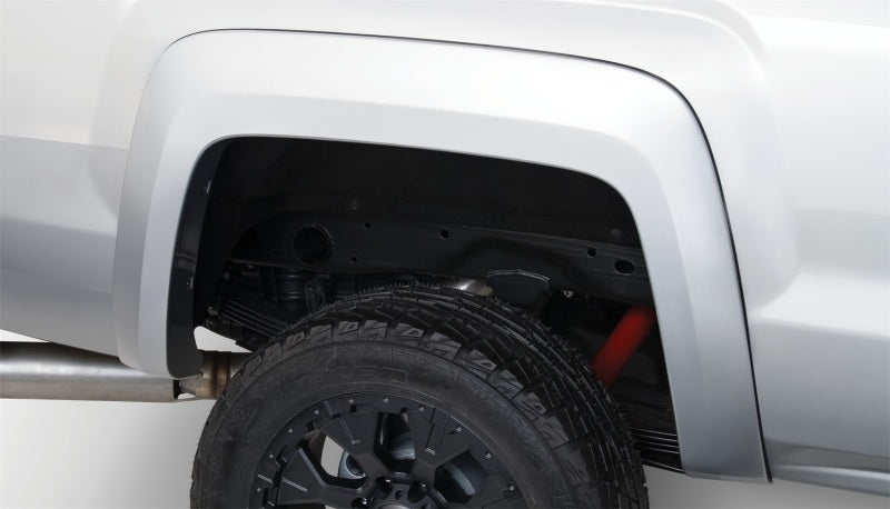 Bushwacker 40966-02 15-18 GMC Sierra 2500 HD Extend-A-Fender Style Flares 4pc 78.8/97.6in Bed - Black
