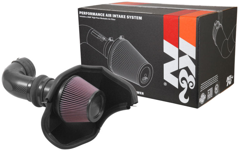 K&N Engineering 63-3096 K&N 2016-2017 Cadillac CTS-V 6.2L V8 AirCharger Performance Intake