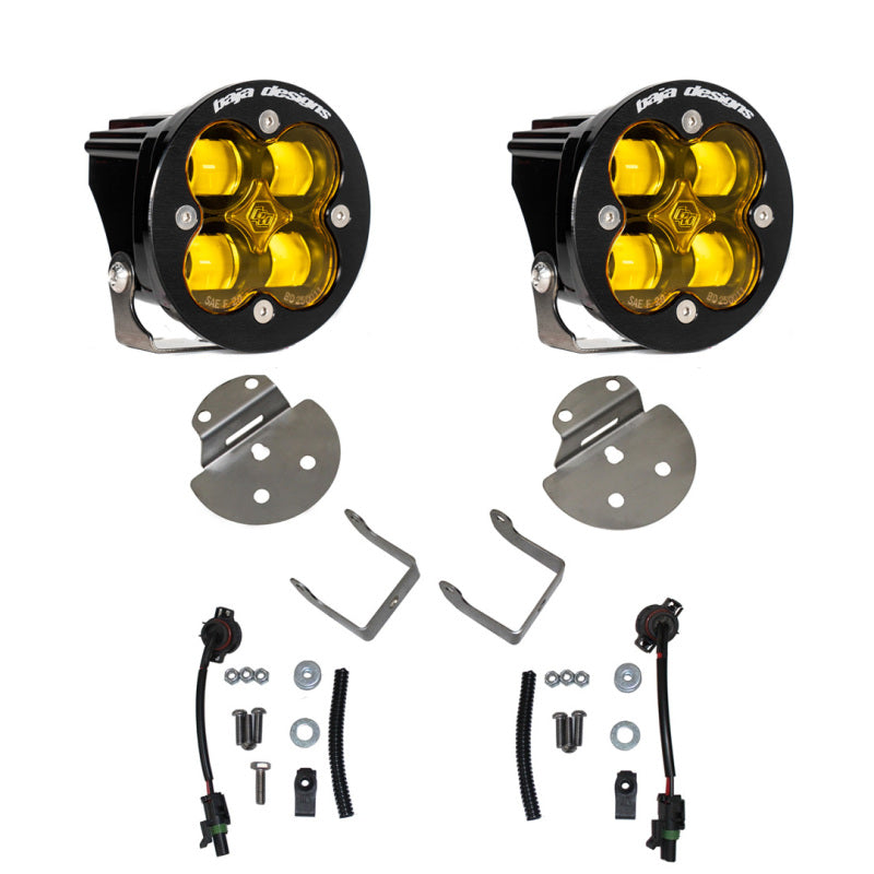 Baja Designs 447715 15-19 Canyon/Colorado Fog Light & Fog Pocket Kit - Amber