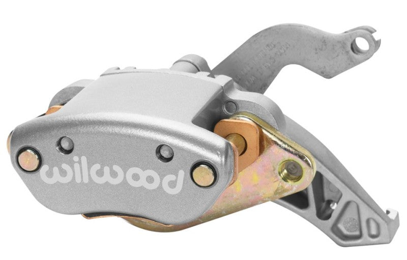 Wilwood 120-12070 Caliper-MC4 Mechanical-L/H - Silver No Logo 1.19in Piston .81in Disc