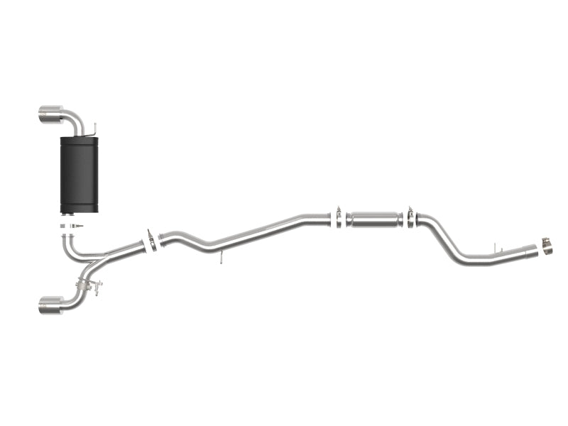 aFe 49-36043-P POWER Takeda 2020 Toyota Supra L6-3.0L (t) 3in-2.5in 304 SS CB Exhaust Polished Tips