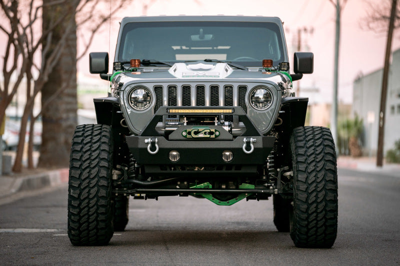 DV8 Offroad HDMBJL-01 18+ Jeep JL Heat Dispersion Hood - Primer Black