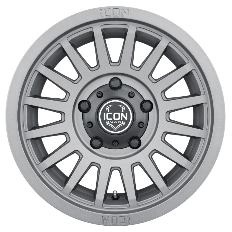 ICON 3617856350CH Recon SLX 17x8.5 6x135 6mm Offset 5in BS 87.1mm Bore Charcoal Wheel