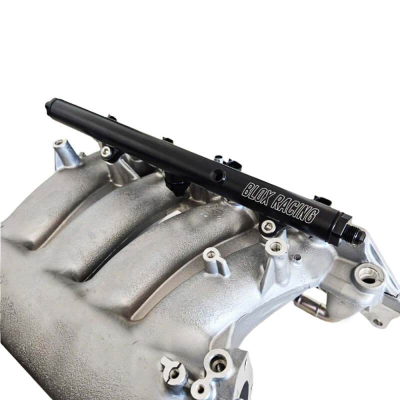 BLOX Racing BXFU-00700-BK Honda K-Series Xtreme Aluminum Fuel Rail - Black