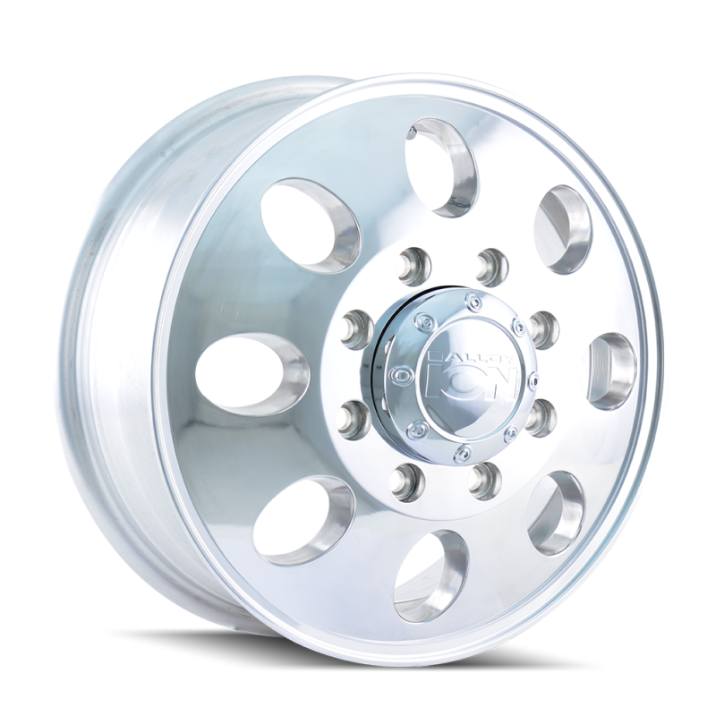 ION Wheels 167-7681FP ION Type 167 17x6.5 / 8x165.1 BP / 125.3mm Offset / 130.18mm Hub Polished Wheel