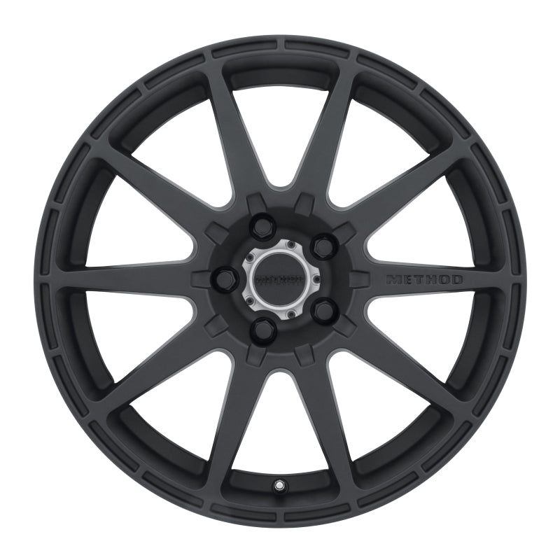 Method Wheels MR50178051542 Method MR501 RALLY 17x8 +42mm Offset 5x100 67.1mm CB Matte Black Wheel