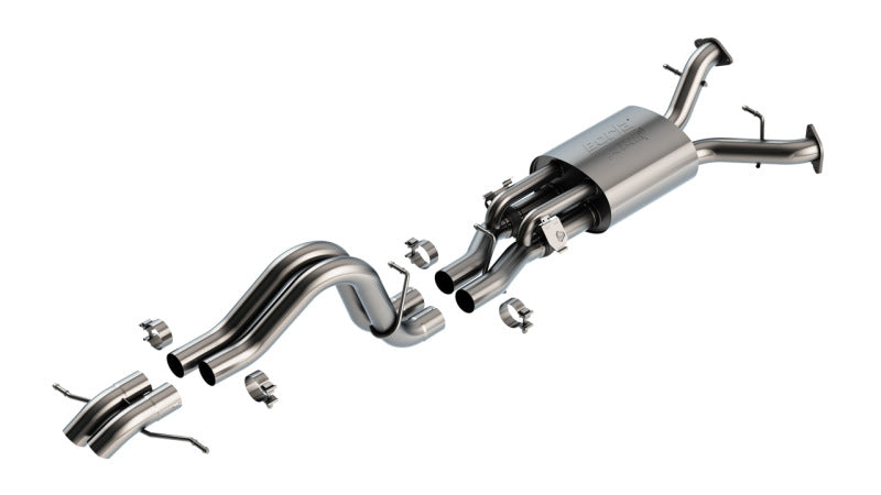 Borla 140935 22-24 Ford Bronco Raptor V6 Turbo AT 2WD / 4WD ATAK Catback Exhaust w/ Turndown Tips