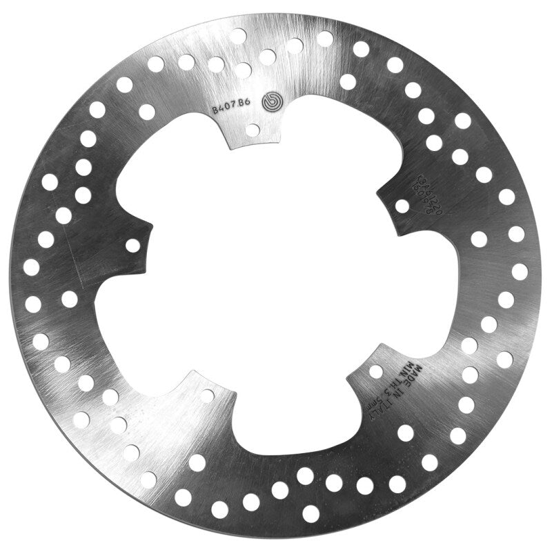 Brembo OE 68B407B6 06-12 Adiva AD 250CC/10-14 Gilera Nexus IE 125CC 260x4mm Brake Disc - Front Fixed