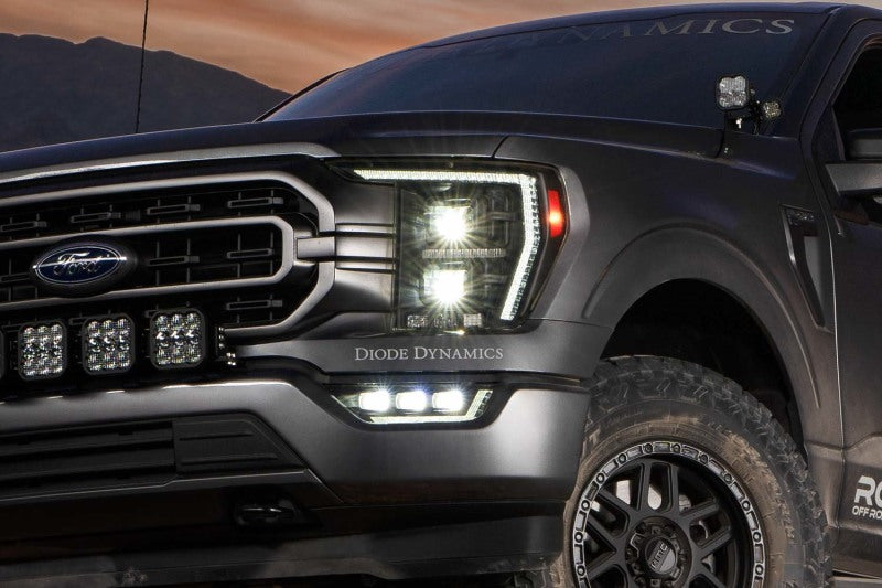 Diode Dynamics DD5169 21-23 Ford F-150 Elite Fog Lamps - White