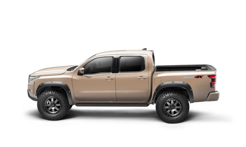 Bushwacker 70911-02 22-24 Nissan Frontier Pocket Style Fender Flares 4pc - Black