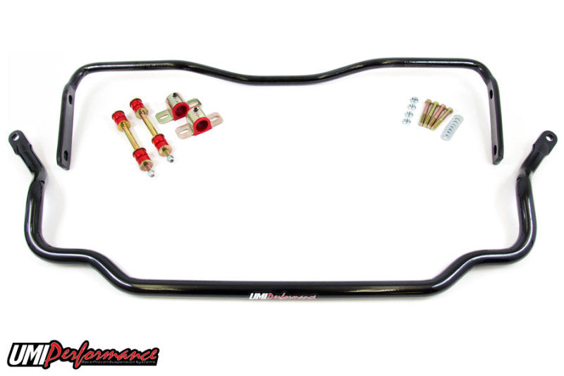 UMI Performance 303534-B 78-88 GM G-Body Solid Front & Rear Sway Bar Kit