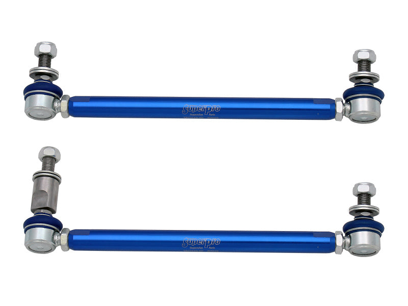 Superpro TRC4301 SuperPro 2015 Audi A3 Quattro Premium Front HD Adjustable End Link Set w/ DCC Adapter