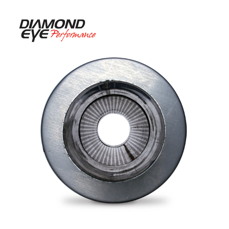 Diamond Eye Performance 460031 Diamond Eye MFLR 4inID SGL IN/SGL OUT 7inDIA X 24in BODY 30in LENGTH PERF SLOTTED ENDS 409 SS