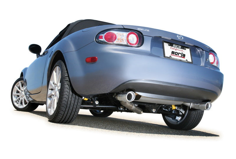 Borla 140169 06-14 Mazda MX-5 Miata 2.0L RWD Twin-Tip Cat Back Exhaust