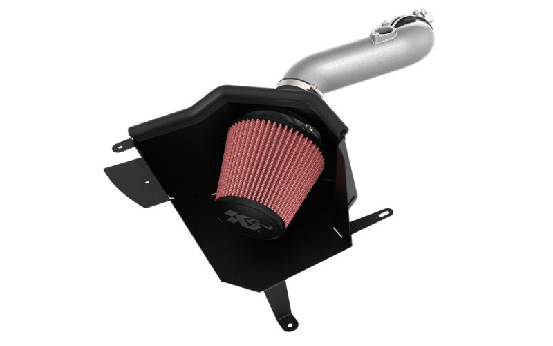 K&N Engineering 69-1510TC K&N 2022 Honda Civic 2.0L L4 Silver Typhoon Intake