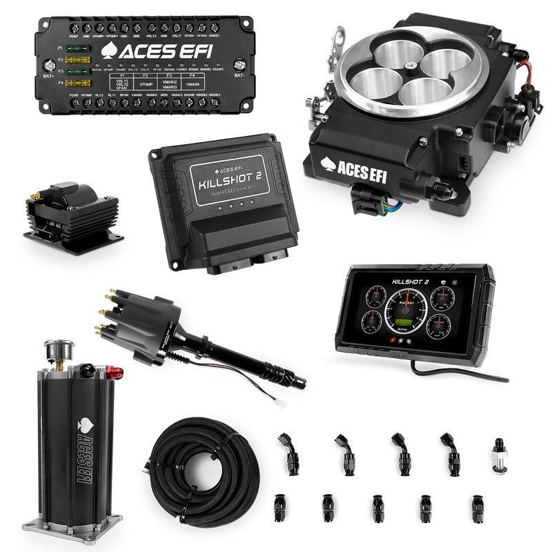 Aces Fuel Injection AFIAS2212PB2-MK2011-4004 Killshot 2 ProMaster Kit Black