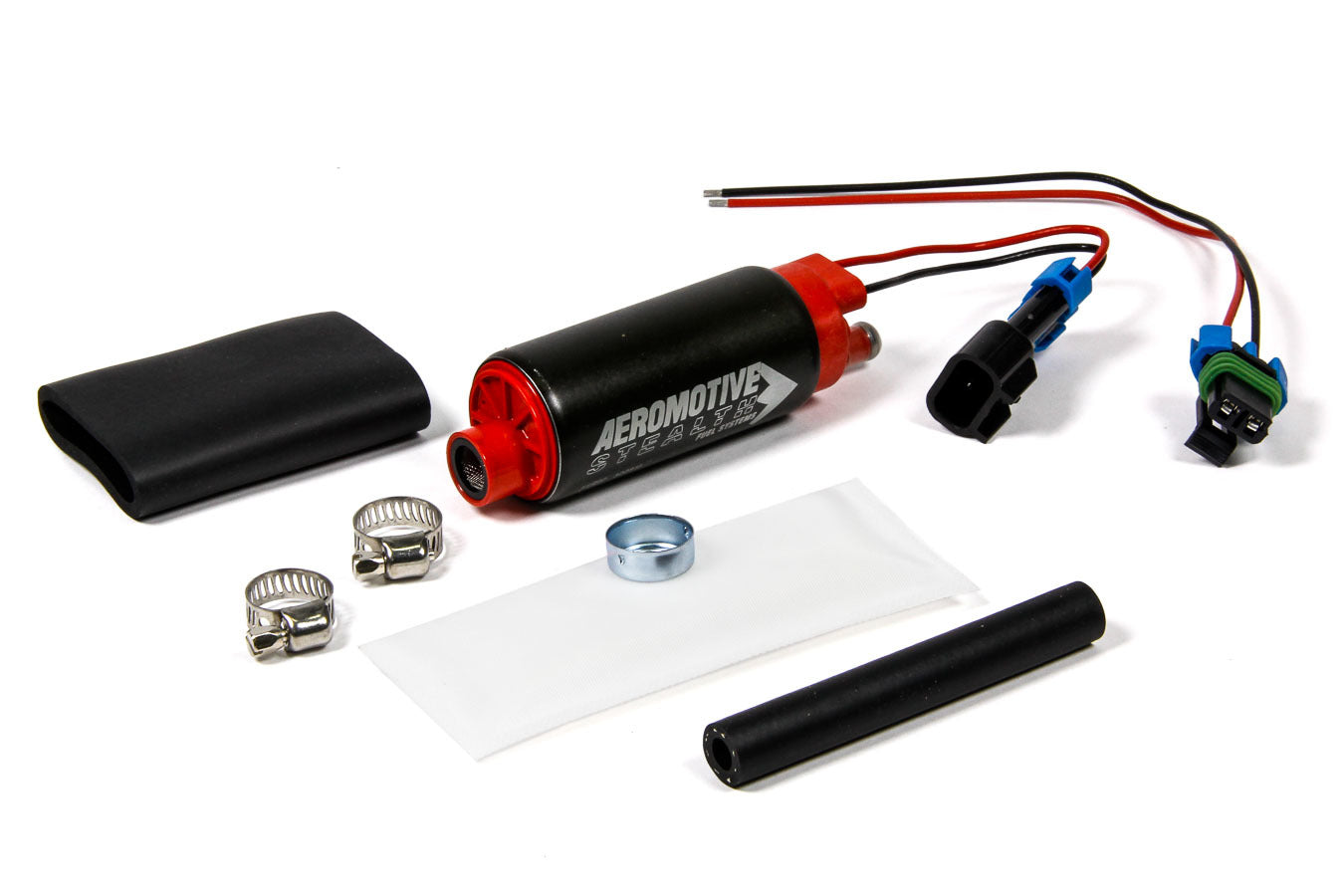 Aeromotive AFS11569 340 Stealth Fuel Pump - Center In/Offset Out E85